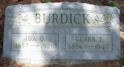 Ida Olive <I>Allen</I> Burdick 