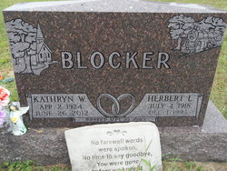 Kathryn Willadean <I>Overmyer</I> Blocker 