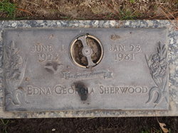 Edna Georgia <I>Bezanson</I> Sherwood 