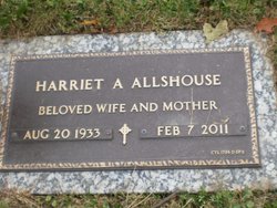 Harriet A <I>Pape</I> Allshouse 