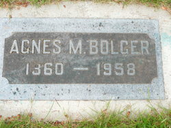 Agnes Mary <I>McCarthy</I> Bolger 