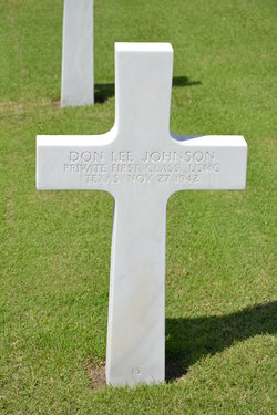 PFC Don Lee Johnson 