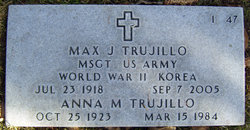 Sgt Max J Trujillo 