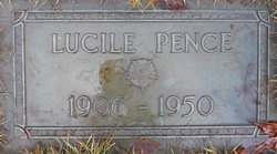 Lucile <I>Jones</I> Pence 