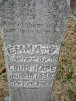 Emma V. <I>Hill</I> Hape 