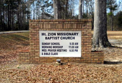 Mount Zion Missionary Baptist Cemetery