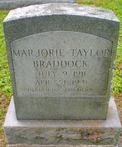 Marjorie <I>Taylor</I> Braddock 
