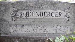 Mary <I>Herber</I> Rodenberger 