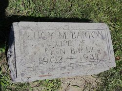 Lucinda M. “Lucy” <I>Barton</I> Baker 