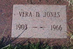 Vera D. <I>Foreman</I> Jones 