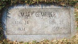 Mary Gelene <I>Baldridge</I> Miller 
