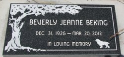 Beverly Jeanne <I>Newsom</I> Beking 