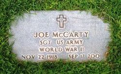 Joe “Diamond” McCarty 