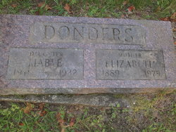 Elizabeth <I>Barnes</I> Donders 