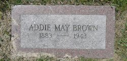 Addie May <I>Brewster</I> Brown 