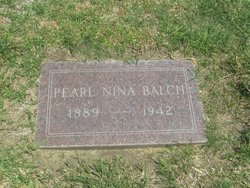 Pearl Nina <I>Payne</I> Balch 