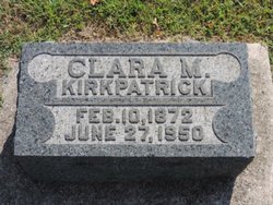 Clara Margaret <I>Altemiller</I> Kirkpatrick 