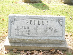 Jacob F Sedler Sr.