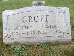 Dorothy E. <I>Spidle</I> Groff 