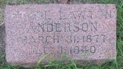 Ethel <I>Lawton</I> Anderson 