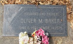 Oliver M Baker 