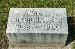 Anna B. <I>Cusick</I> Biebighauser 