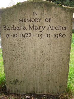 Barbara Mary Archer 