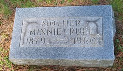 Mary Ann “Minnie” <I>Beckerleg</I> Rule 