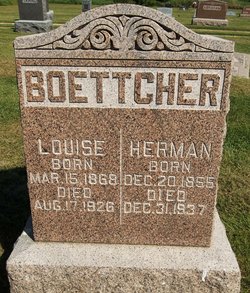 Louise Henriette <I>Mueller</I> Boettcher 