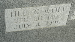 Helen Anna <I>Wolf</I> Arnold 