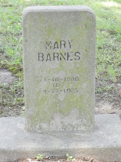 Mary Jane <I>Burdine</I> Barnes 
