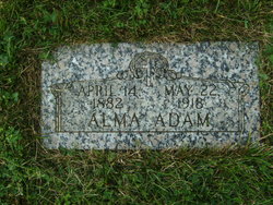 Alma <I>Lodemstrom</I> Adam 