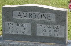 Earl Joseph Ambrose 
