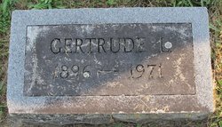Gertrude Lovina “Gertie” <I>Coleman</I> Aigler 