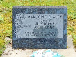 Marjorie E. <I>Schultz</I> Alex 
