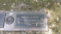 Bertha J Bosse 