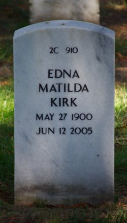 Edna Matilda <I>Benrud</I> Kirk 