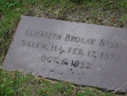 Elizabeth Louise <I>Brokaw</I> Bryan 
