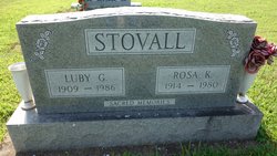 Luby G. Stovall 