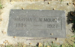 Martha Anna Almquist 