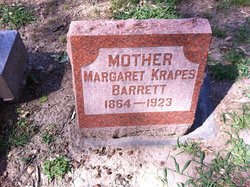 Margaret Ellen “Maggie” <I>Krapes</I> Barrett 