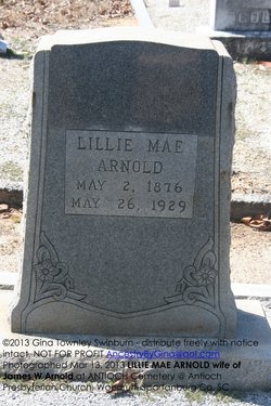 Lillie Mae <I>Edwards</I> Arnold 