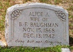 Alice Lavinia <I>Anderson</I> Baughman 