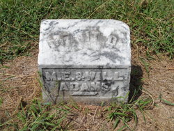 Infant of M.E. And Will Adams 