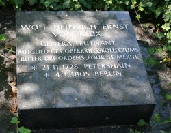 Wolf Heinrich Ernst von Klüx 