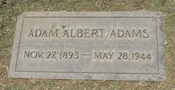 Adam Albert Adams 