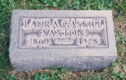 Laura <I>Gaskill</I> Saxton 