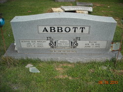 Bonnie Sue <I>Wright</I> Abbott 