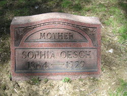 Sophia <I>Schopfer</I> Oesch 