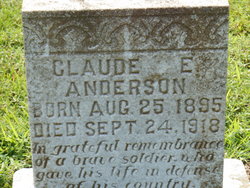 Claude E Anderson 